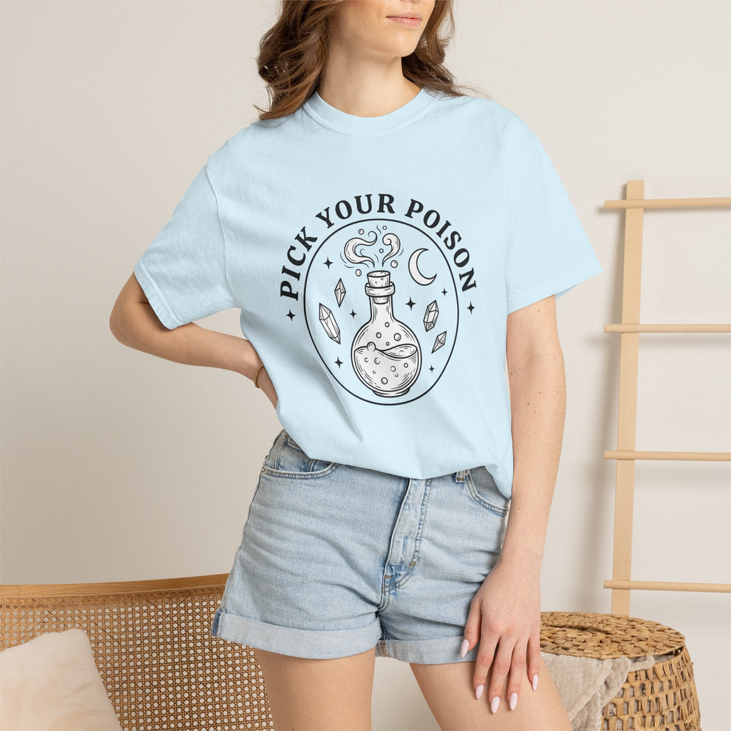 Magic Jar Shirt Halloween Occult Gift Women Sketch Tee Apothecary T-Shirt Horror Fan Witchcraft Tshirt Mystic Graphic Retro Gemstones Tshirt