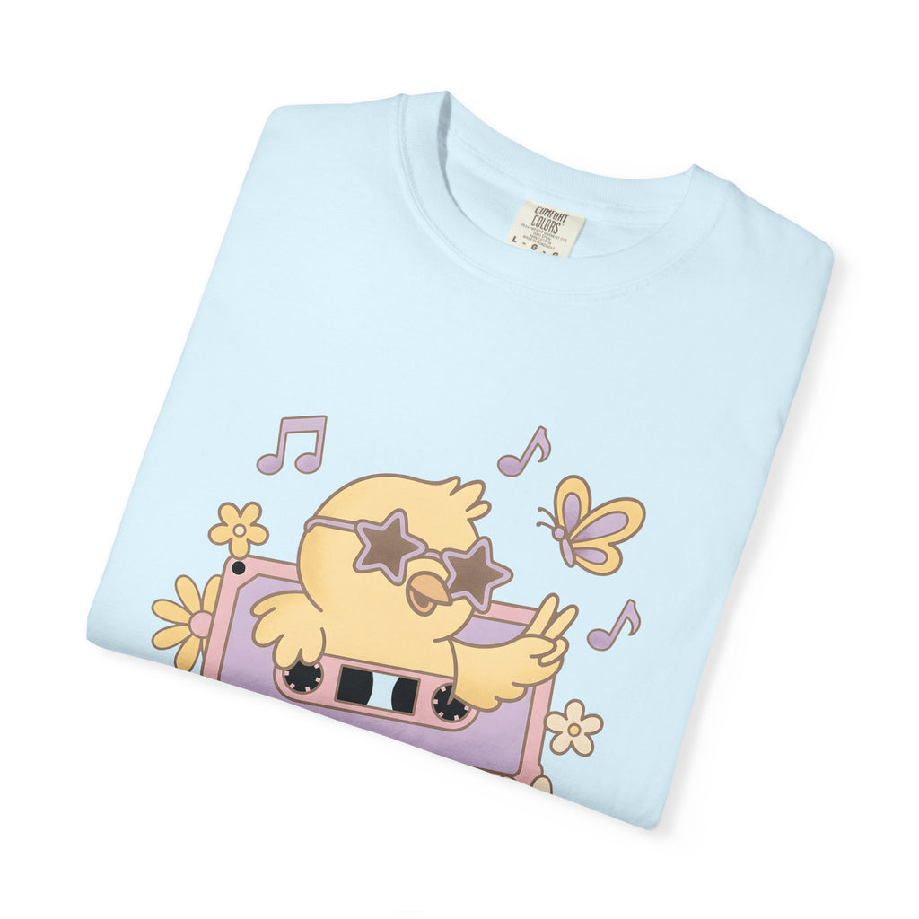 Baby Chick Tape Shirt Easter Nature Gift Women Sweet Tee Chick Tape T-Shirt Easter Fan Hatching Graphic Old School Bloom Tshirt