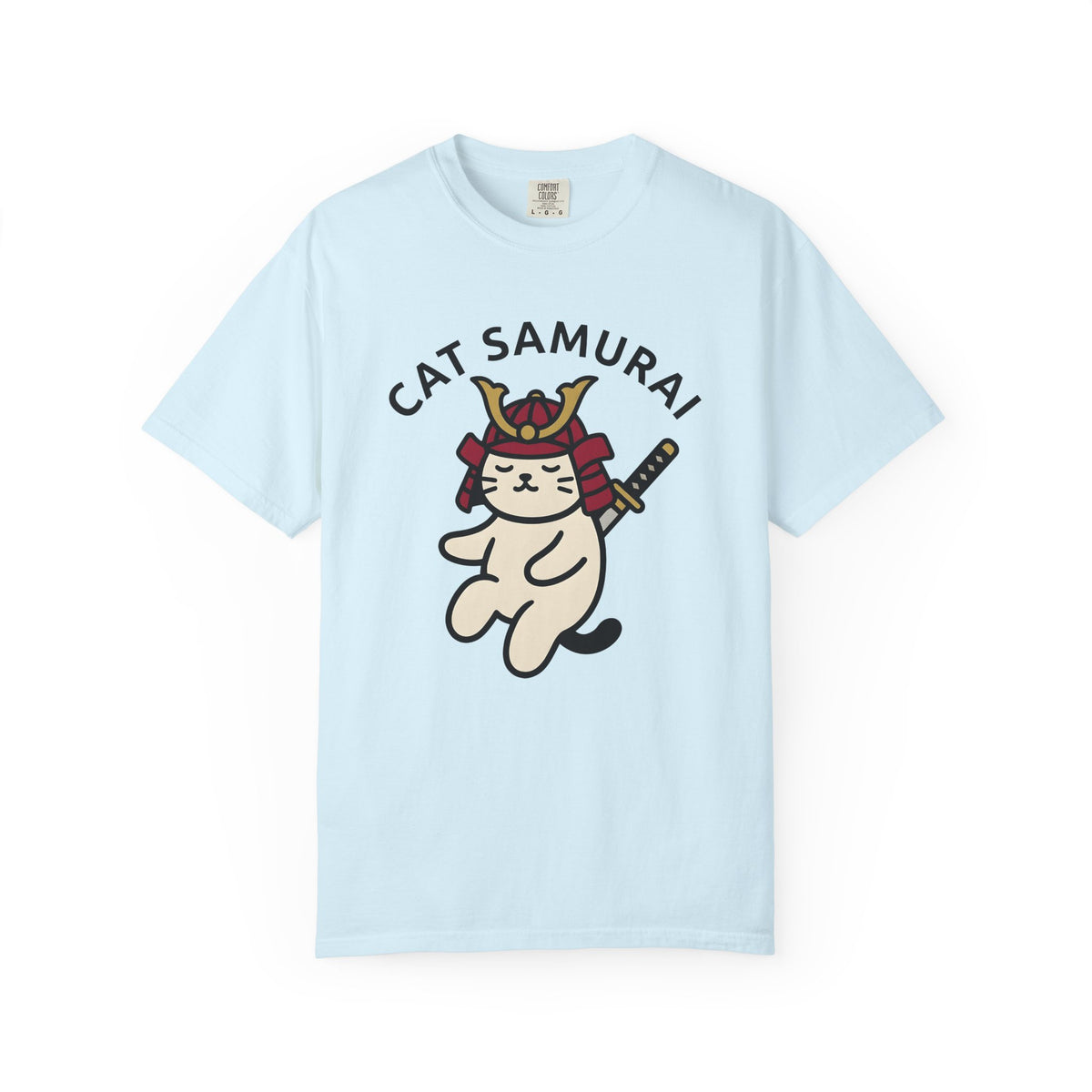 Ninja Cat Shirt Cat Pet Gift Women Cute Tee Kitty T-Shirt Cat Fan Kawaii Tshirt Animal Graphic Comic Blade Tshirt