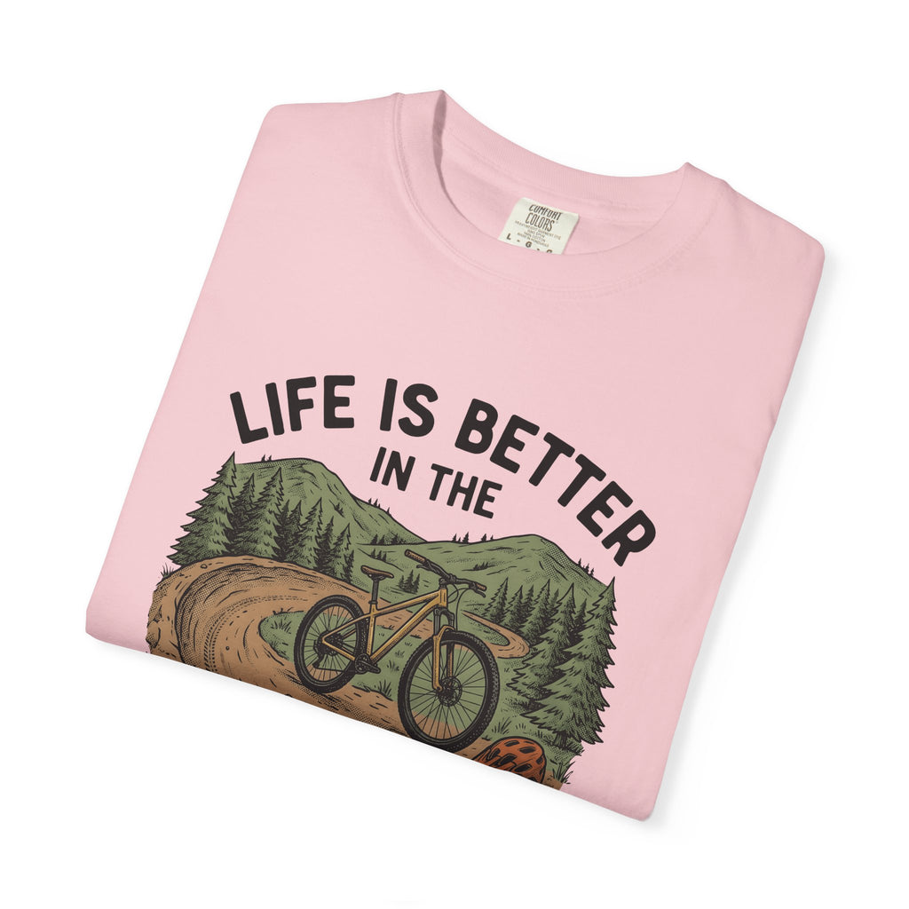 Off Road Bike Shirt Sports Camping Gift Women Classic Tee Mountain Bike T-Shirt Athlete Enthusiast Vintage Tshirt Outdoor Graphic Line Art