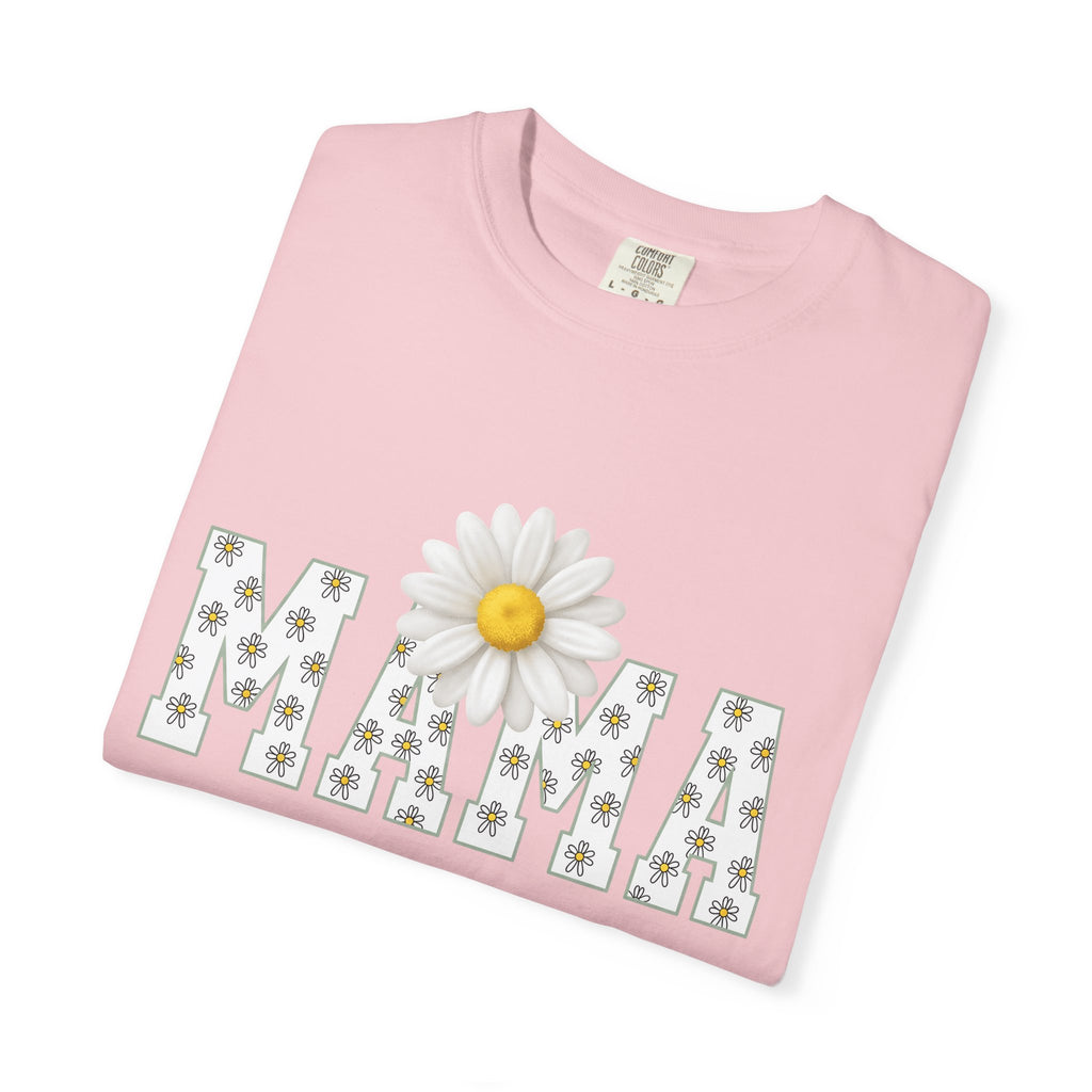 Daisy Flower Shirt Moms Floral Gift Women Bold Graphic Tee Marguerite T-Shirt Motherhood Fan Graphic Tshirt Floral Illustration Minimalist