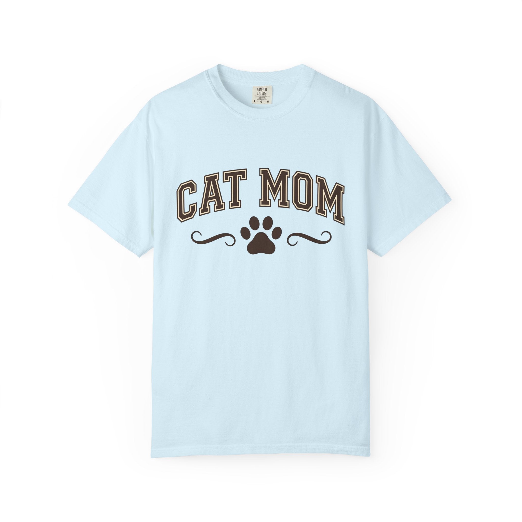 Cat Paw Shirt Cat Mom Pet Gift Women Bold Tee Paws T-Shirt Cat Lady Fan Fierce Tshirt Animal Graphic Vintage Swirl Tshirt