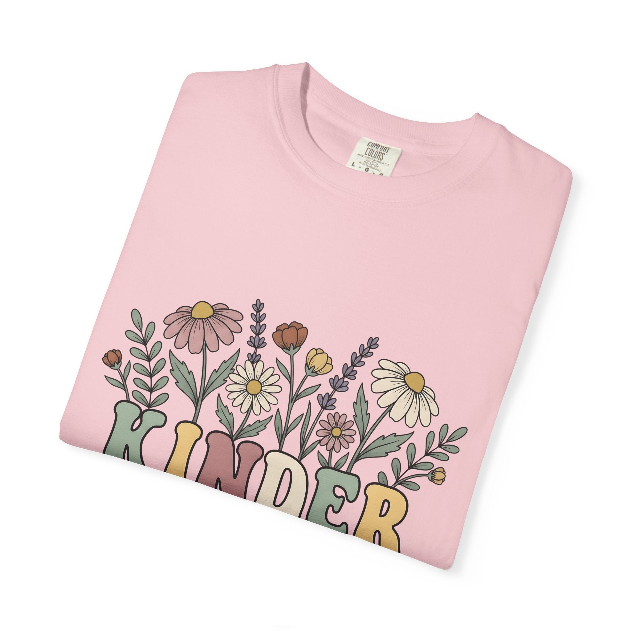 Daisy Flower Graphic Shirt Teacher Positivity Gift Women Boho Tee Flower T-Shirt Educator Enthusiast Hippie Tshirt Optimistic Graphic Retro