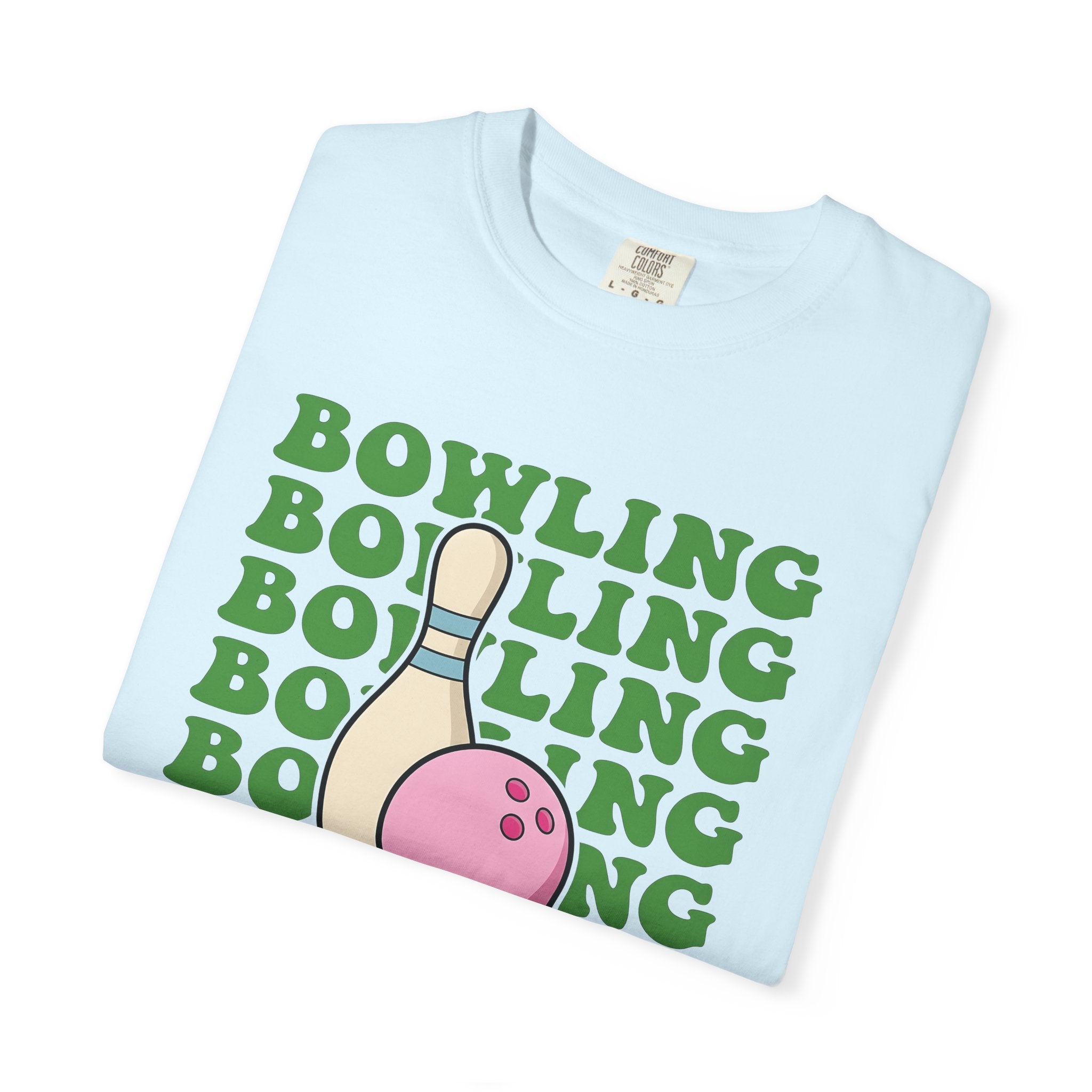 Bowling Ball Pin Shirt Bowling Athletics Gift Women Comic Tee Bowling Pin T-Shirt Bowler Fan Bowling Art Tshirt Sports Graphic Block Vintage