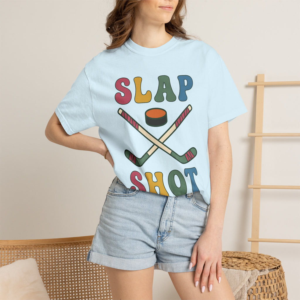 Hockey Sticks Shirt Sports League Gift Women Hand Drawn Tee Hockey Staves T-Shirt Athlete Fan Hockey Stick Graphic Tshirt Line Art Puck Ball