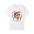 Mrs Claus Shirt Christmas Sweets Gift Women Hand Drawn Tee Santa Claus T-Shirt Xmas Fan Christmas Illustration Design Traditional Winter