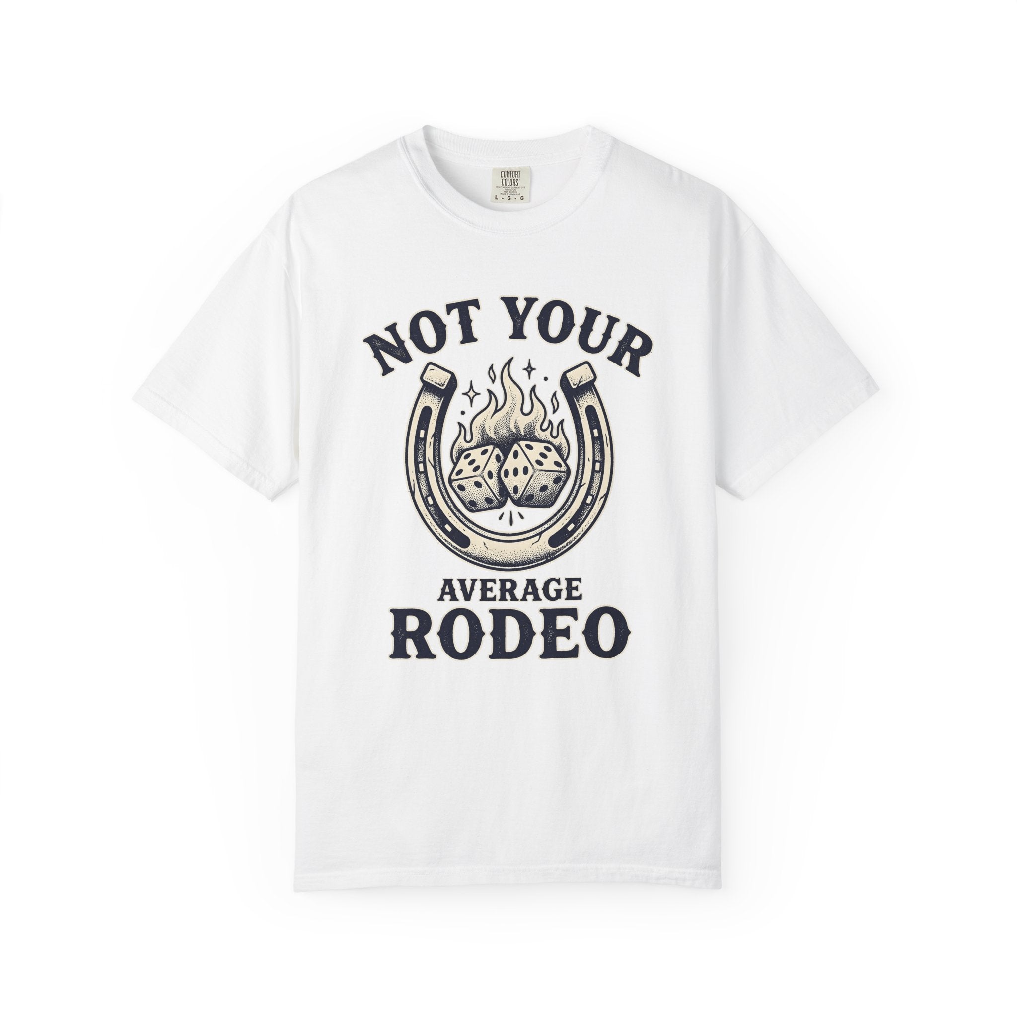 Horseshoe Dice Shirt Cowgirl Western Gift Women Retro Tee Dice T-Shirt Cowgirl Fan Vintage Tshirt Rodeo Graphic Rustic Fire Tshirt