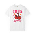 Cherry Bomb Illustration Shirt St Valentine's Day Partners Gift Women Comic Tee Cherry Bomb T-Shirt Valentine Fan Comic Tshirt Couples