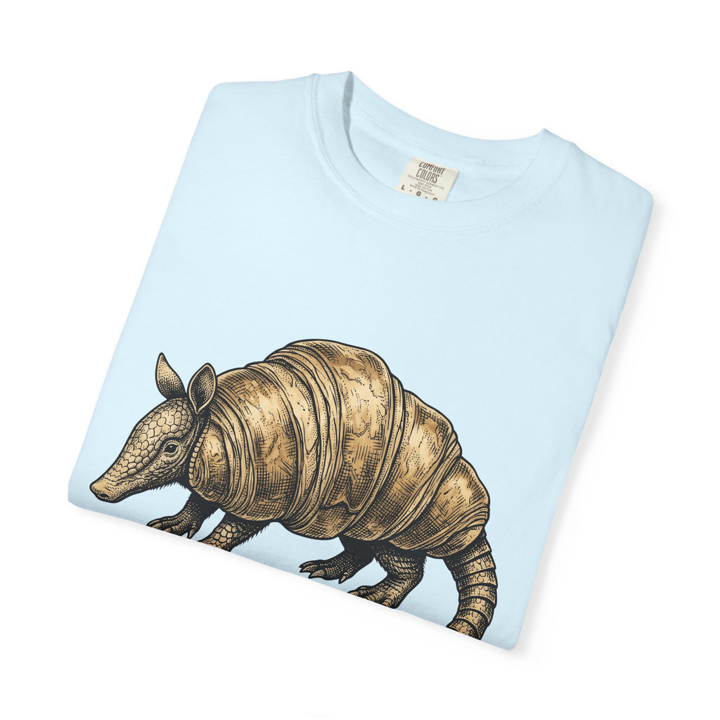 Armadillo Treat Shirt Desserts Wildlife Gift Women Retro Tee Armadillo T-Shirt Dessert Fan Vintage Tshirt Animal Graphic Sketch Sweets