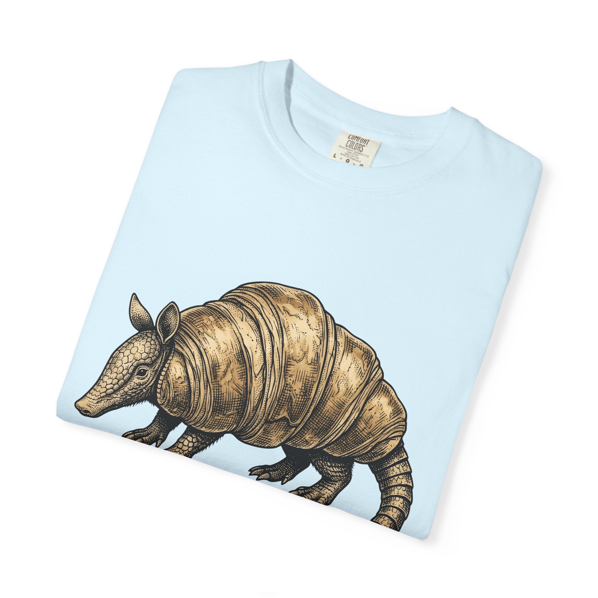 Armadillo Treat Shirt Desserts Wildlife Gift Women Retro Tee Armadillo T-Shirt Dessert Fan Vintage Tshirt Animal Graphic Sketch Sweets