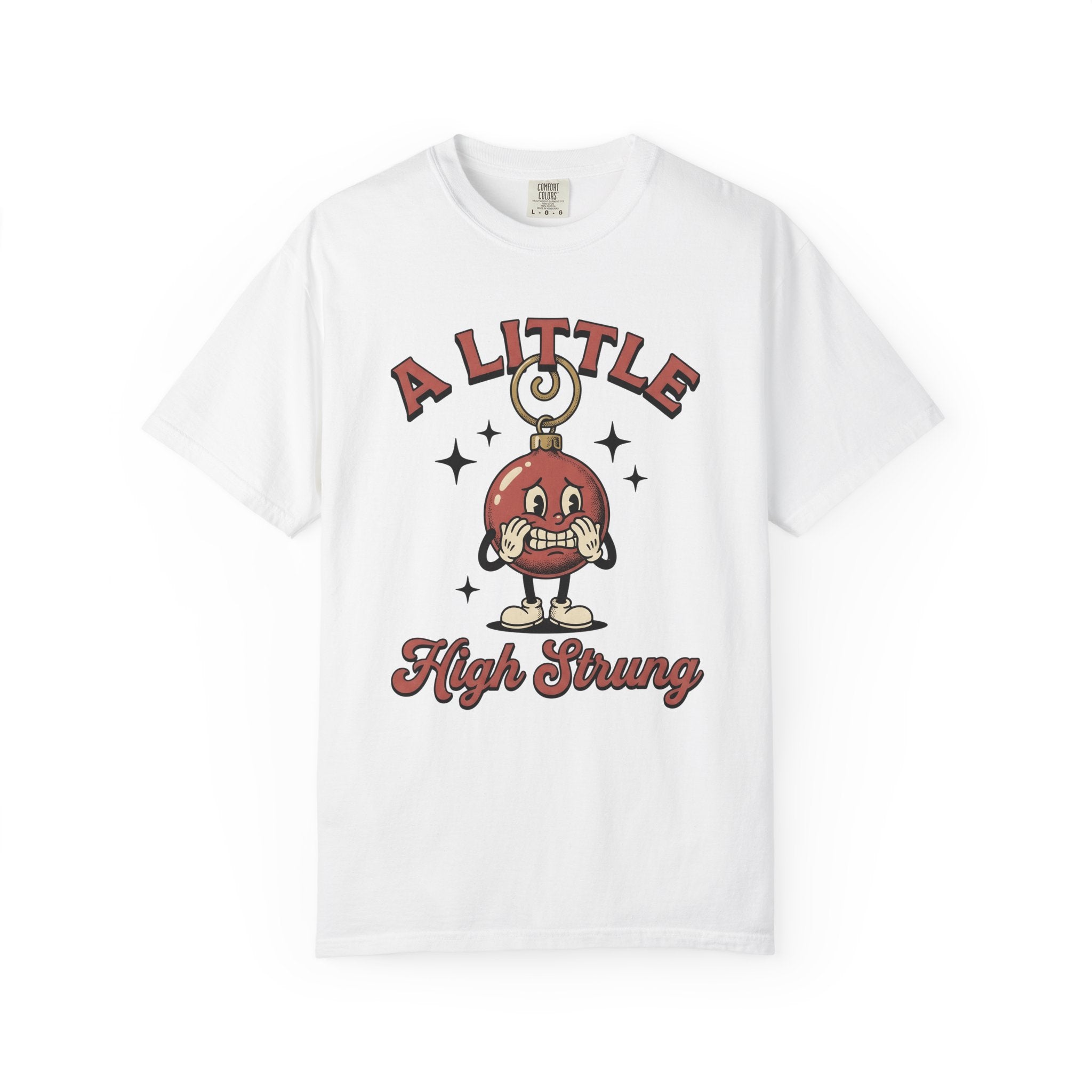 Cartoon Decoration Shirt Christmas Jokes Gift Women Nostalgic Tee Ornament T-Shirt Xmas Fan Vintage Tshirt Pun Graphic Throwback Twinkles