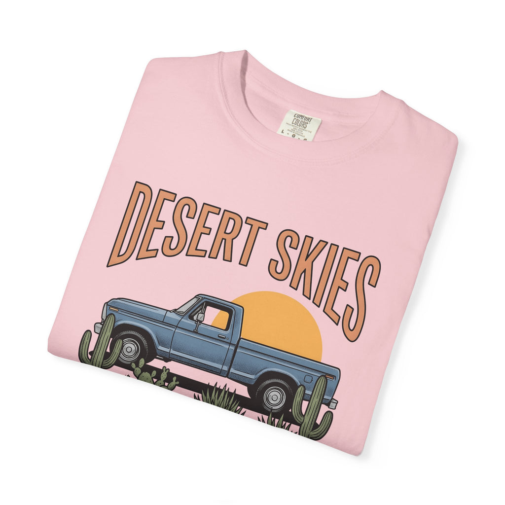 Classic Pickup Shirt Desert Ranch Gift Women Hippie Tee Truck T-Shirt Desert Fan Vintage Tshirt Farm Graphic Throwback Succulent Tshirt