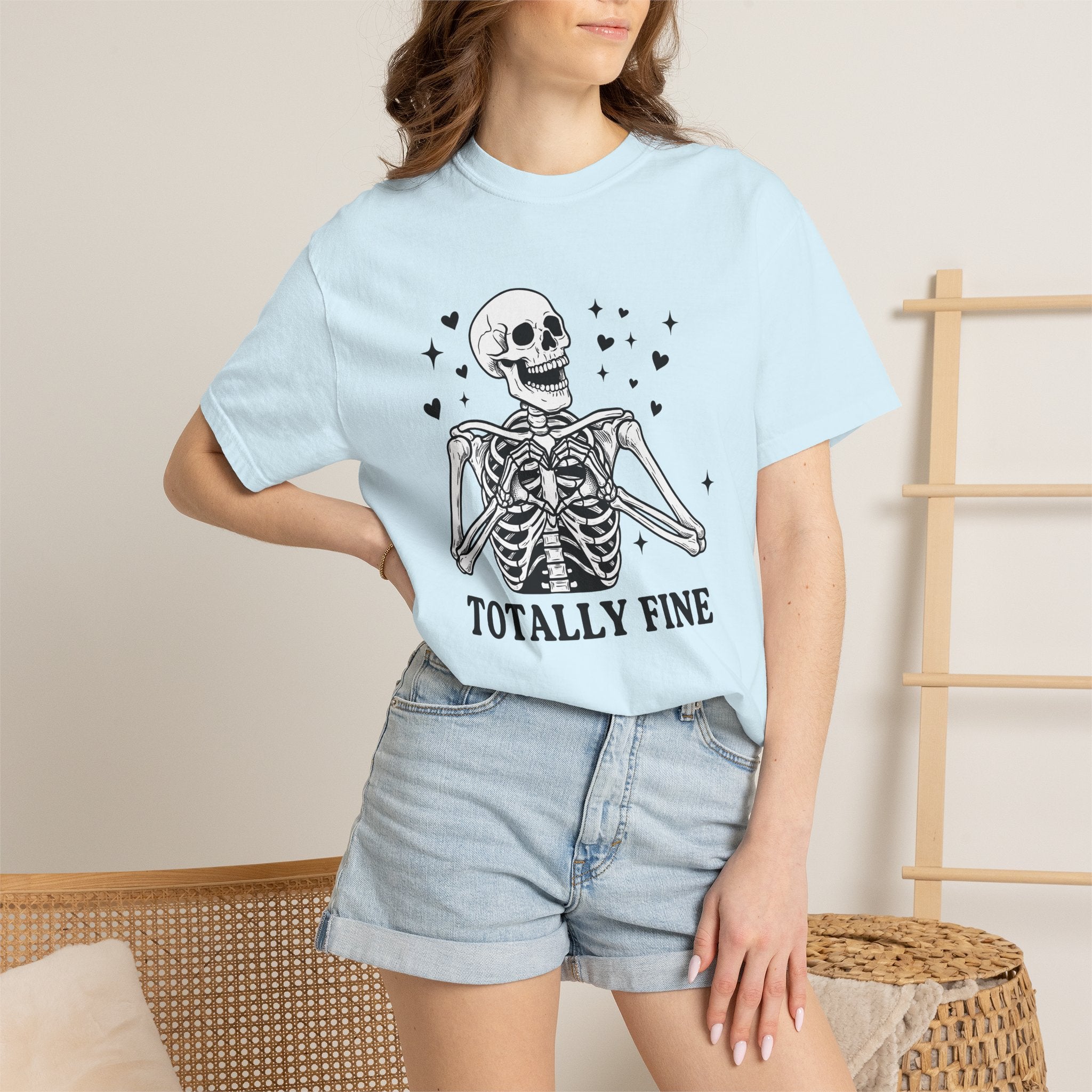 Skeletal Illustration Shirt Halloween Ghost Gift Women Macabre Tee Skeleton T-Shirt Horror Fan Dark Tshirt Spirit Graphic Classic Romantic