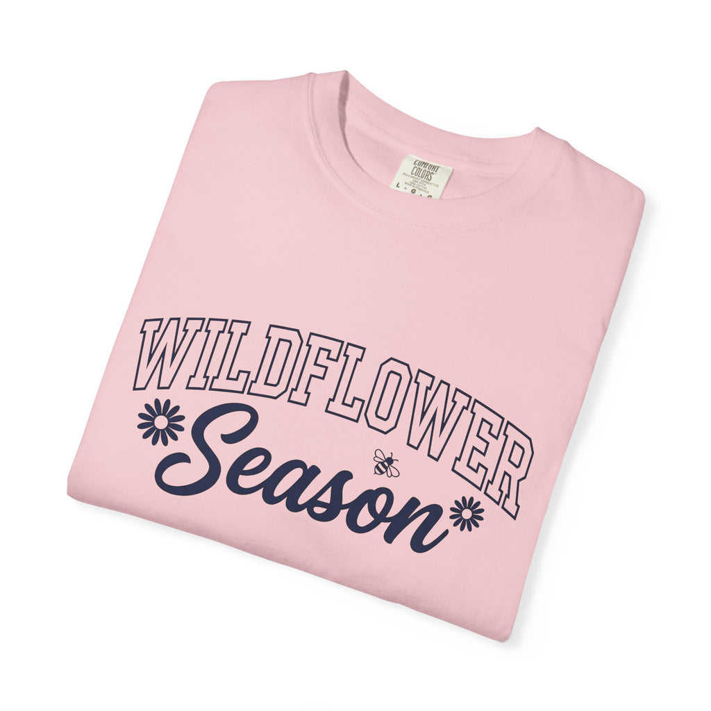 Wildflower Design Shirt Wildflower Outdoors Gift Women Contemporary Tee Floral T-Shirt Wildflower Fan Modern Tshirt Outdoor Graphic Simple
