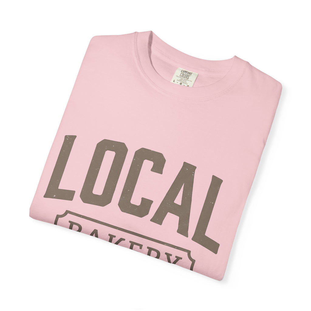 Bakery Lettering Shirt Desserts Gastronomy Gift Women Shabby Chic Tee Typography T-Shirt Pastry Fan Vintage Tshirt Food Graphic Pop Art