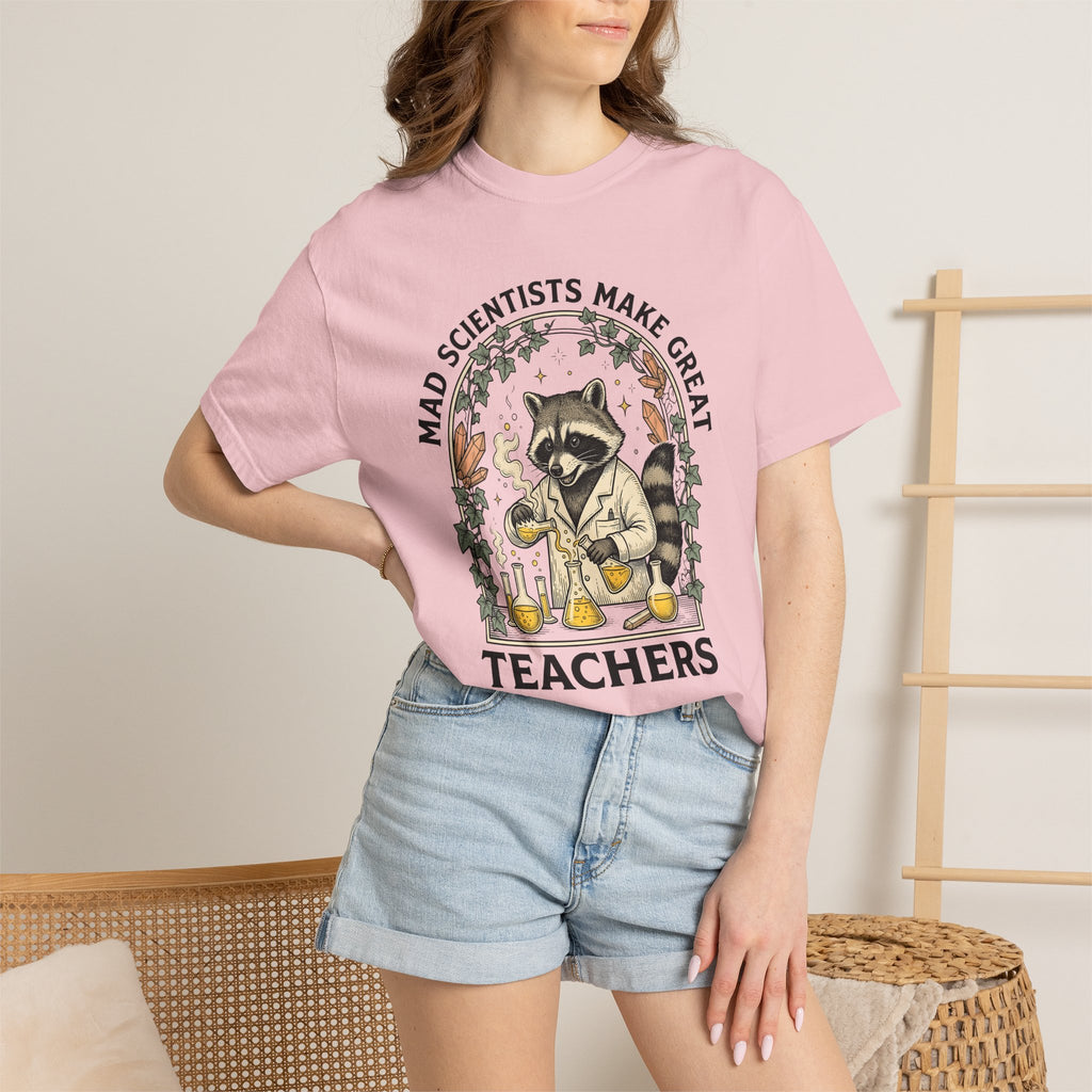 Raccoon Biologist Shirt Teacher Critters Gift Women Rustic Tee Wildlife Biologist T-Shirt Educator Enthusiast Animal Graphic Tshirt Outline
