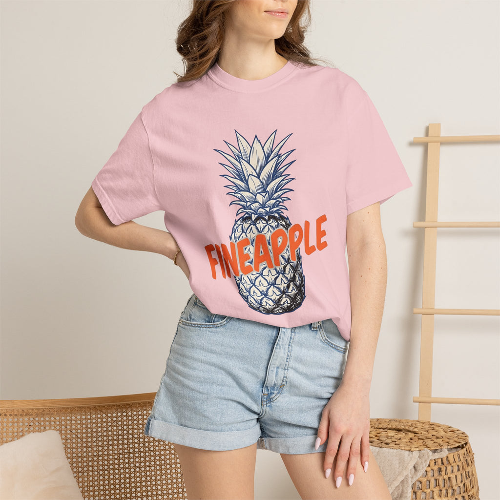 Pineapple Graphic Shirt Funny Fruit Gift Women Hand Drawn Tee Pineapple T-Shirt Humor Fan Illustrated Tshirt Fruit Illustration Retro Bold