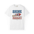 American Firework Shirt 4th Of July Party Gift Women Graphic Tee Fireworks T-Shirt Independence Day Enthusiast Firework Graphic Tshirt