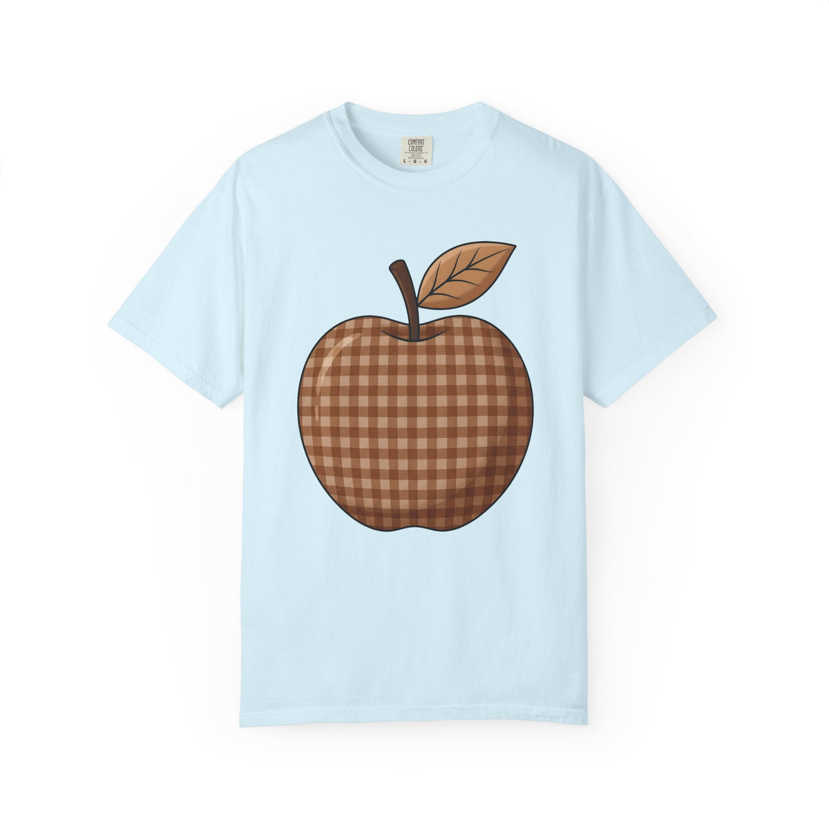 Plaid Apple Shirt Fall Teacher Unisex Gift Farmhouse Tee Apple T-Shirt Autumn
