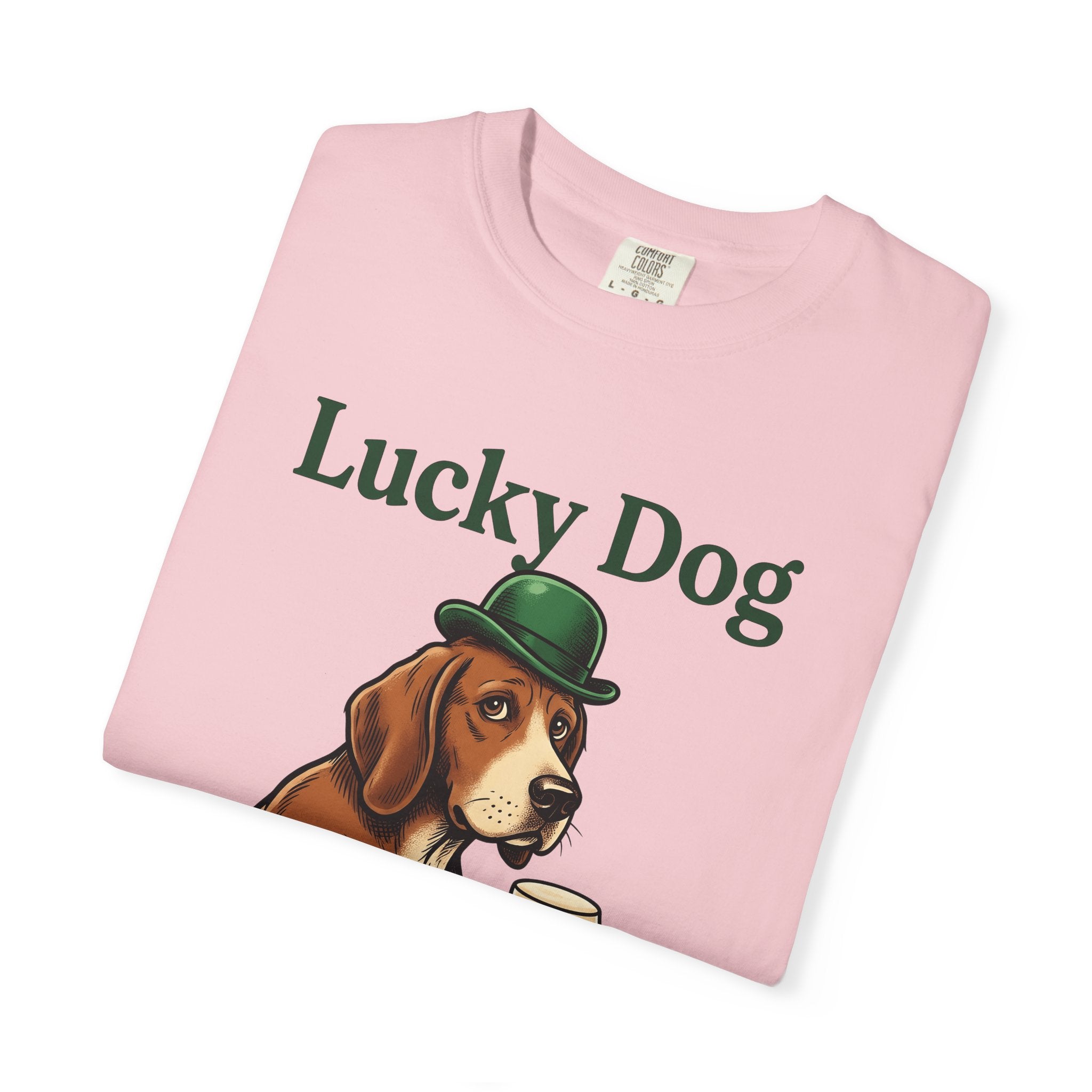 Dog Ale Shirt St Patrick's Day Joke Gift Women Retro Tee Beer T-Shirt St Patricks Fan Vintage Tshirt Pun Graphic Sketch Shamrock Hat Tshirt