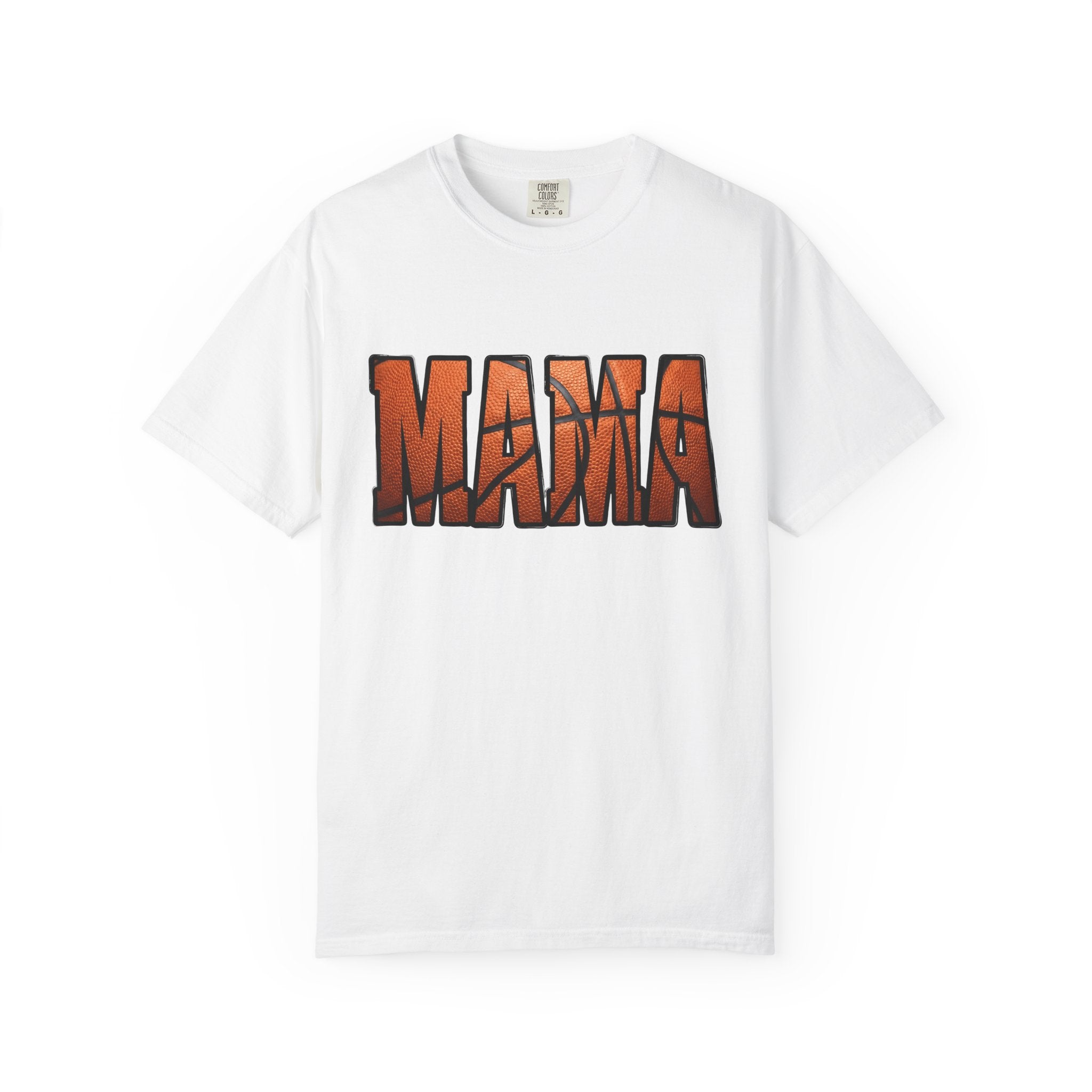 Basketball Texture Letters Shirt Moms Basketball Gift Women Bold Tee Basketball T-Shirt Mom Fan Typography Tshirt Basketball Graphic Vintage