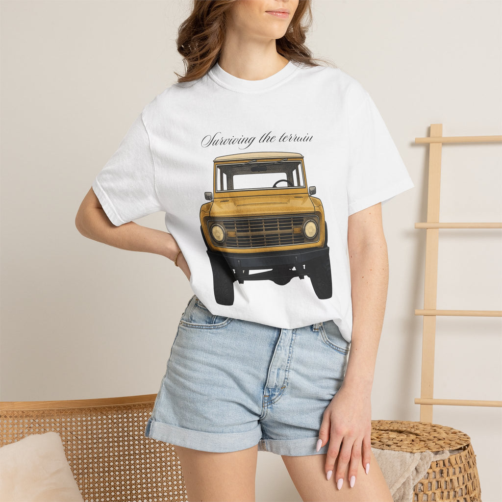 Classic Suv Shirt Moms Jokes Gift Women Vintage Tee Suv T-Shirt Mom Enthusiast Retro Tshirt Humor Graphic Sketch 4x4 Truck Tshirt