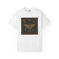 Luna Moth Shirt Animals Celestial Gift Women Vintage Tee Moth T-Shirt Wildlife Fan Actinic Tshirt Galaxy Graphic Boho Crescent Moon Tshirt