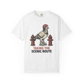 Roller Skating Dove Shirt Funny Pet Gift Women Classic Tee Roller Skate T-Shirt Humor Fan Retro Tshirt Animal Graphic Doodle Water Hydrant