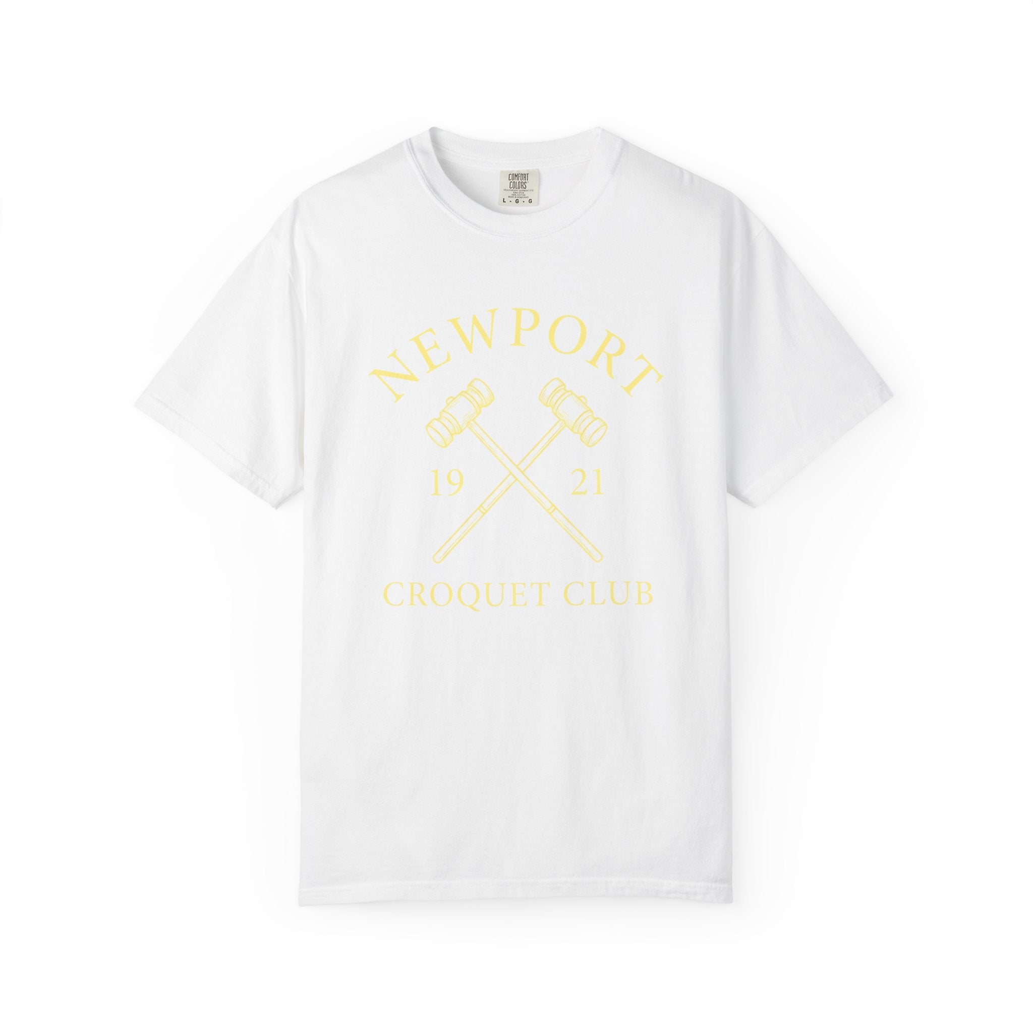 Croquet Clubs Shirt Sports Federation Gift Women Sketch Tee Mallets T-Shirt Athlete Fan Croquis Tshirt Confederation Graphic Line Art