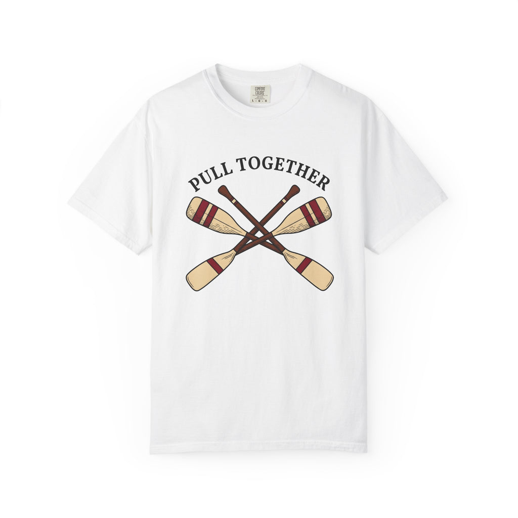 Crossed Oars Shirt Sports Rowing Gift Women Hand Drawn Tee Oars T-Shirt Athlete Fan Sculling Graphic Vintage Stripes Tshirt