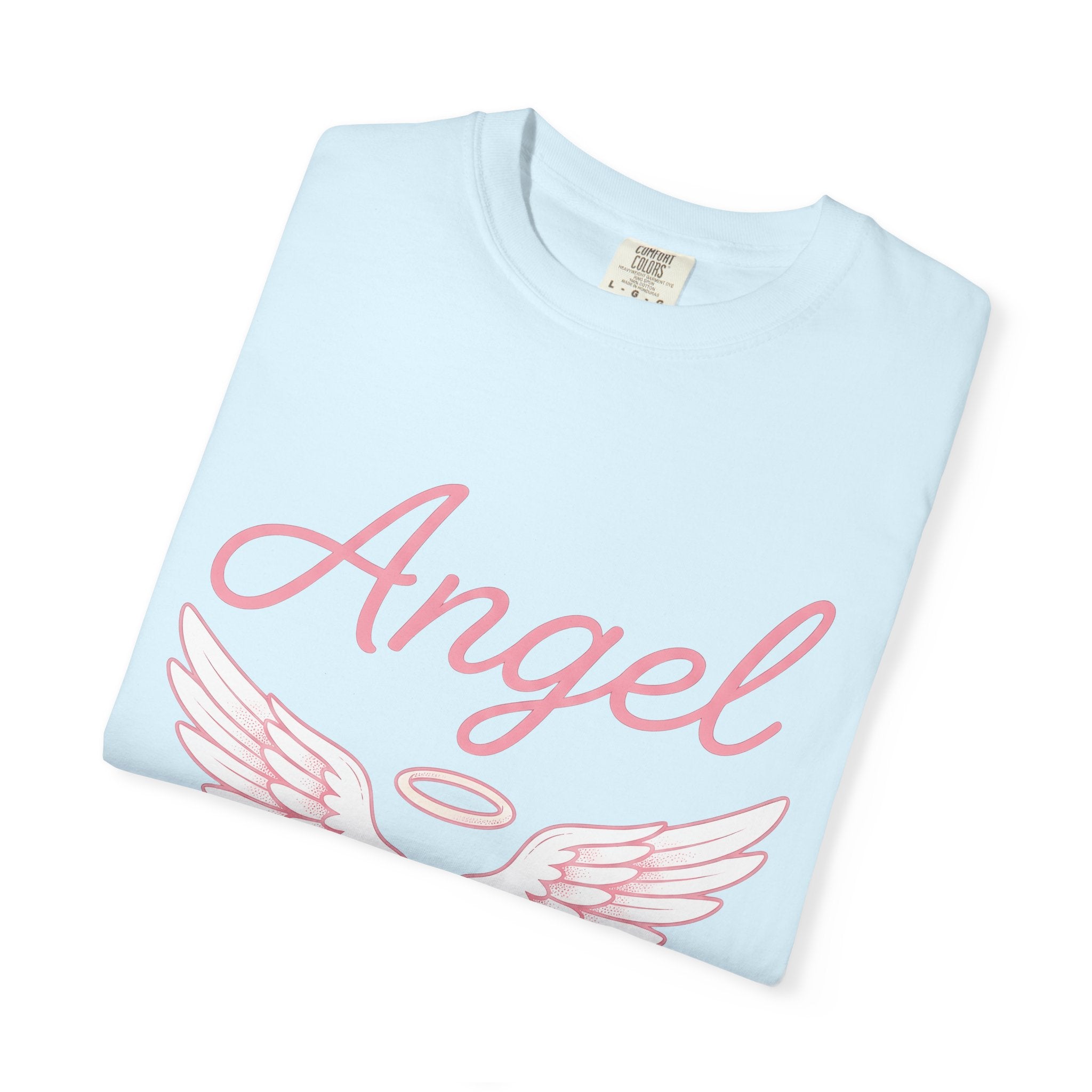 Angel Wings Shirt Angel Holistic Gift Women Playful Tee Feathered Wings T-Shirt Spiritual Fan Whimsical Tshirt Wellness Graphic Neat Halo