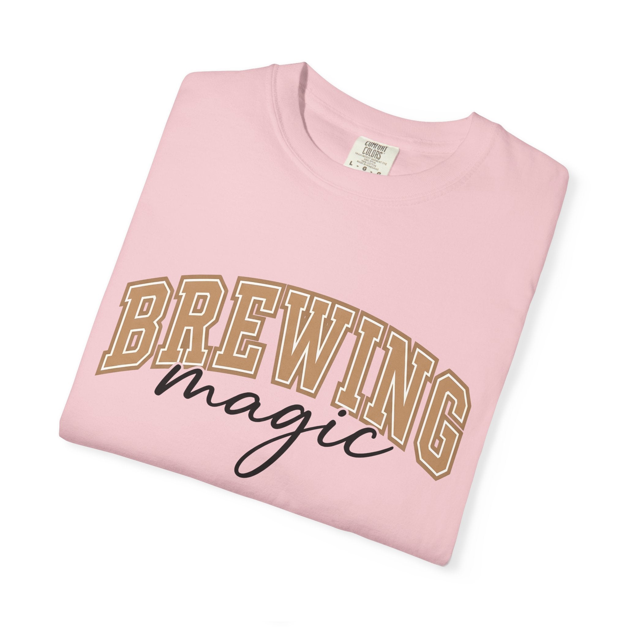 Strong Varsity Lettering Shirt Coffee Espresso Gift Women Gym Tee Letterman T-Shirt Coffee Fan Mocha Graphic Tshirt Basic Handwriting