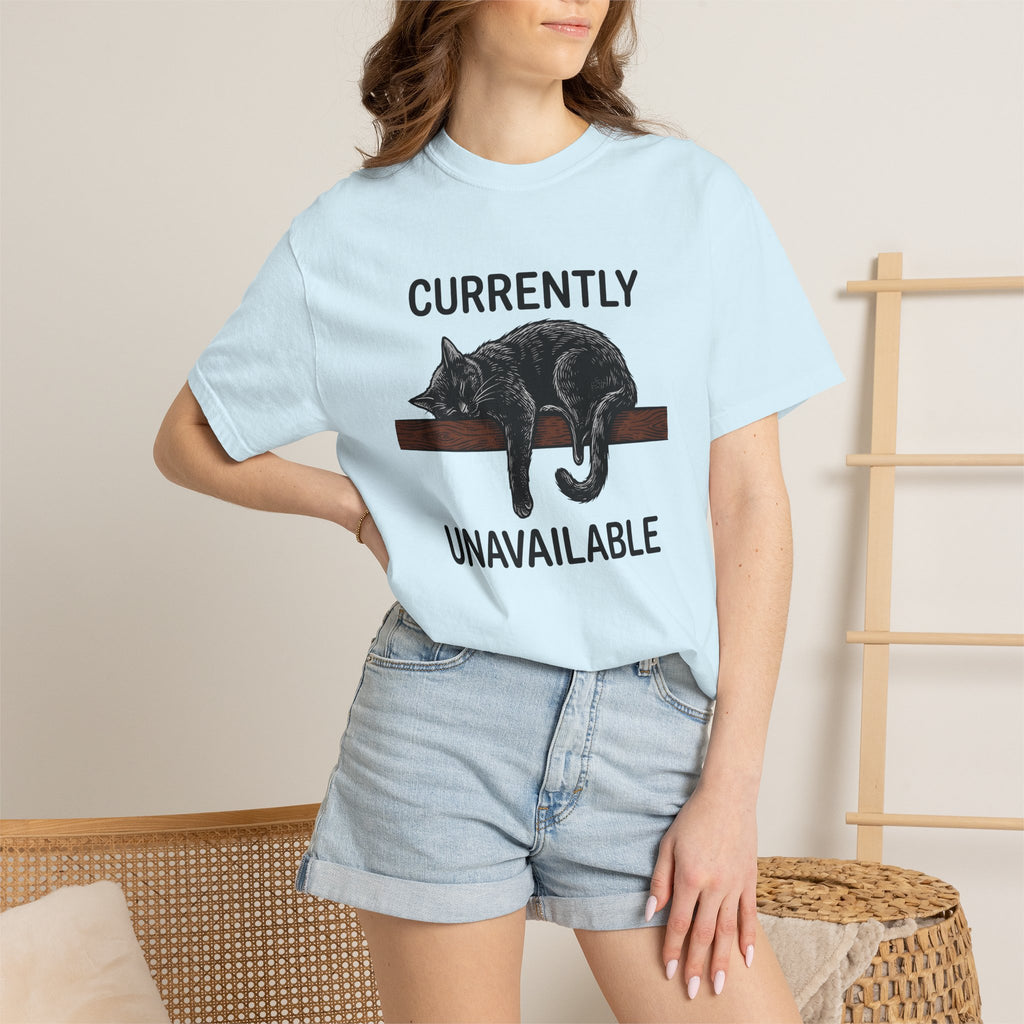 Sleeping Cat Shirt Cat Humor Gift Women Hand Drawn Tee Kitten T-Shirt Cat Fan Feline Tshirt Funny Graphic Vintage Wood Plank Tshirt