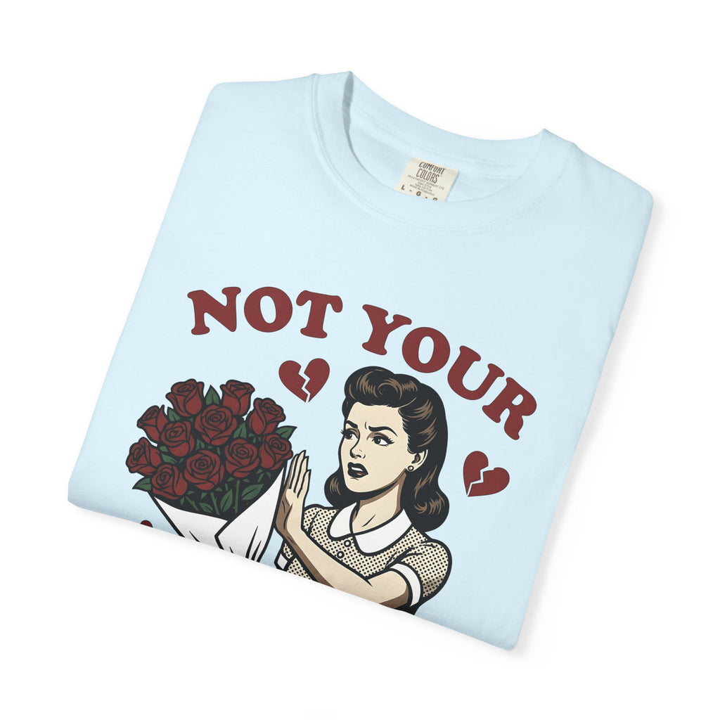 Old Fashioned Girl Roses Shirt St. Valentine's Day Divorce Gift Women Nostalgic Tee Vintage Girl T-Shirt Valentine Fan Retro Tshirt