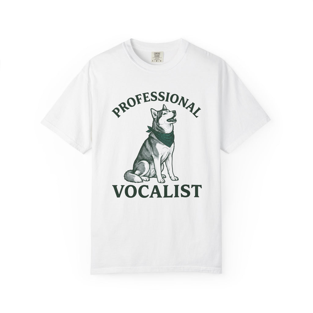 Husky Puppy Shirt Dog Animal Gift Women Retro Tee Siberian Husky T-Shirt Dog Fan Canine Graphic Tshirt Sketch Scarf Tshirt