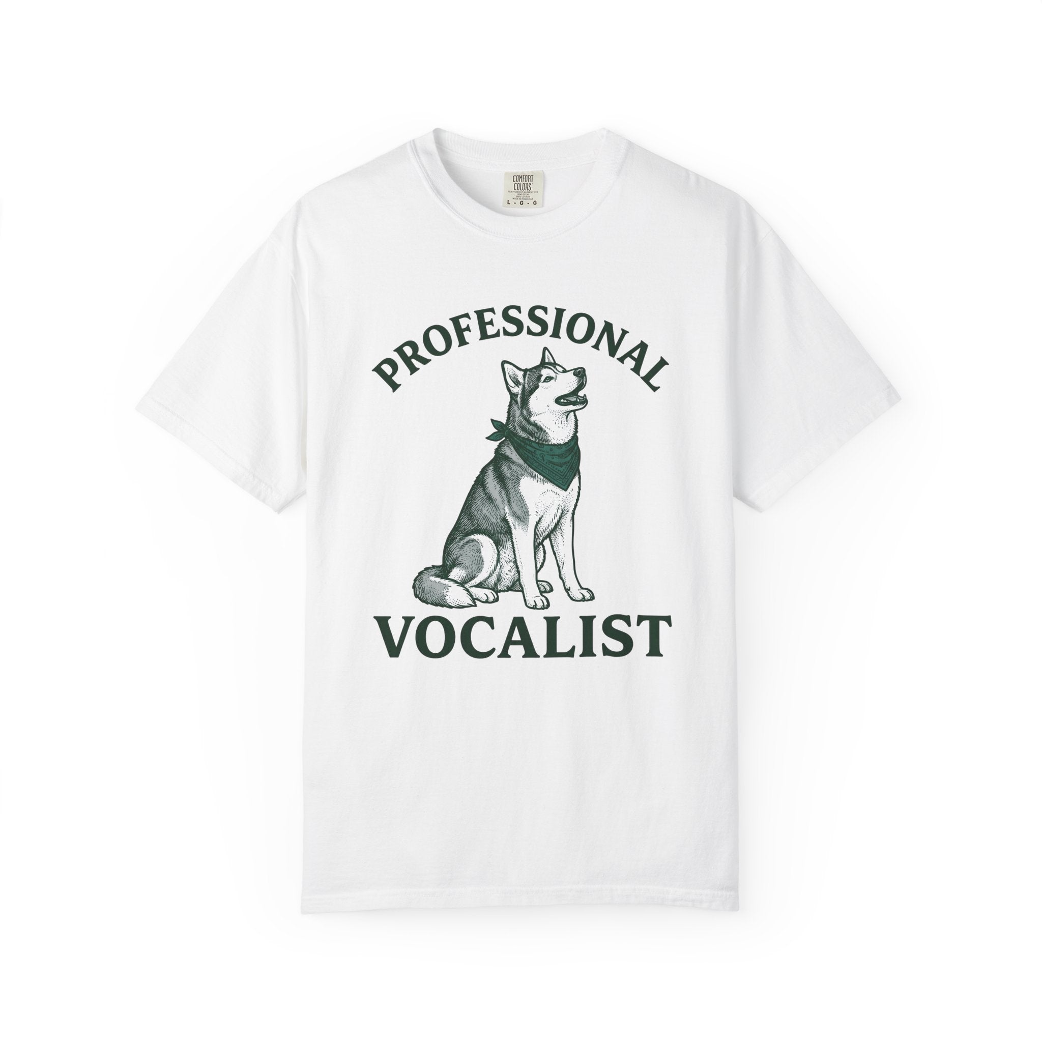 Husky Puppy Shirt Dog Animal Gift Women Retro Tee Siberian Husky T-Shirt Dog Fan Canine Graphic Tshirt Sketch Scarf Tshirt