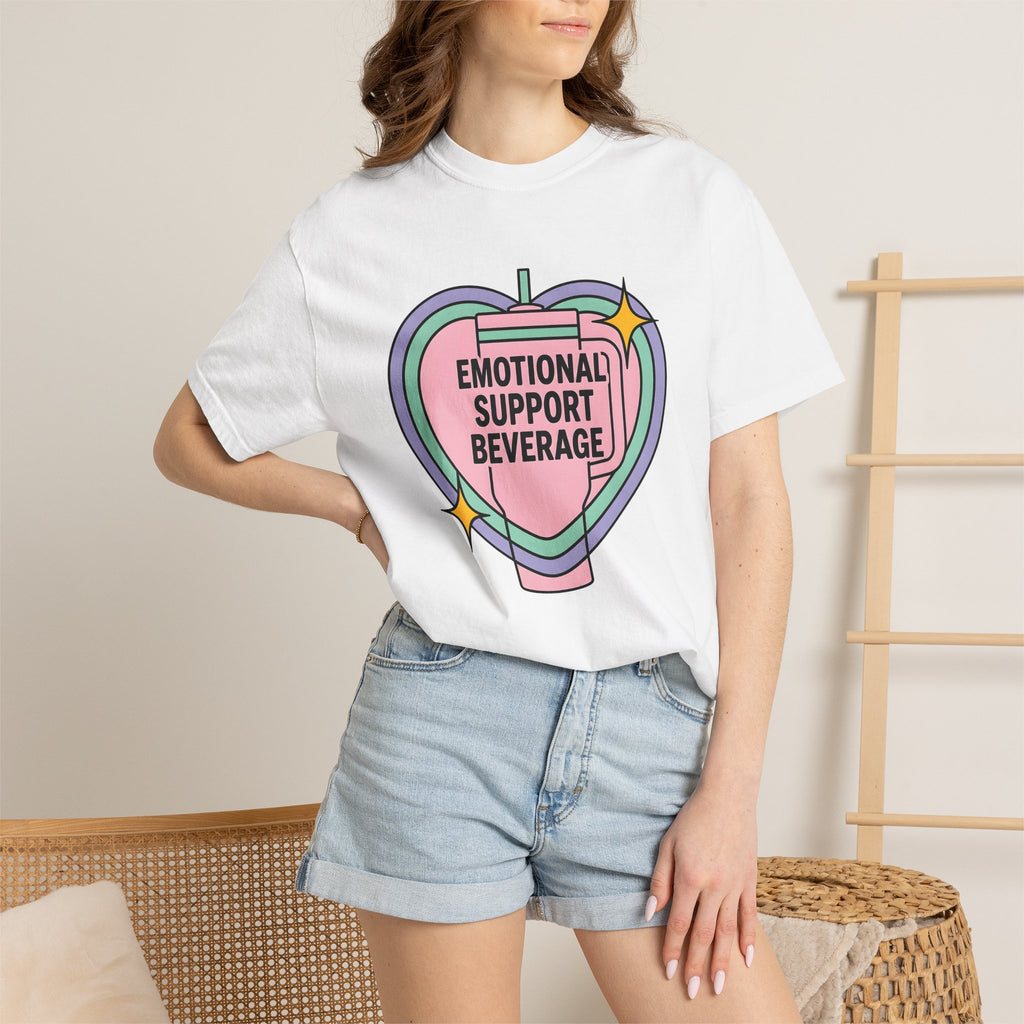 Insulated Cup Shirt Coffee Wellness Gift Women Soft Colors Tee Tumbler T-Shirt Coffee Fan Java Enthusiast Pastel Tshirt Self Care Graphic