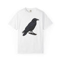 Raven Bird Shirt Halloween Wildlife Gift Women Macabre Tee Crow T-Shirt Horror Fan Dark Art Tshirt Animal Graphic Old School Limb Tshirt