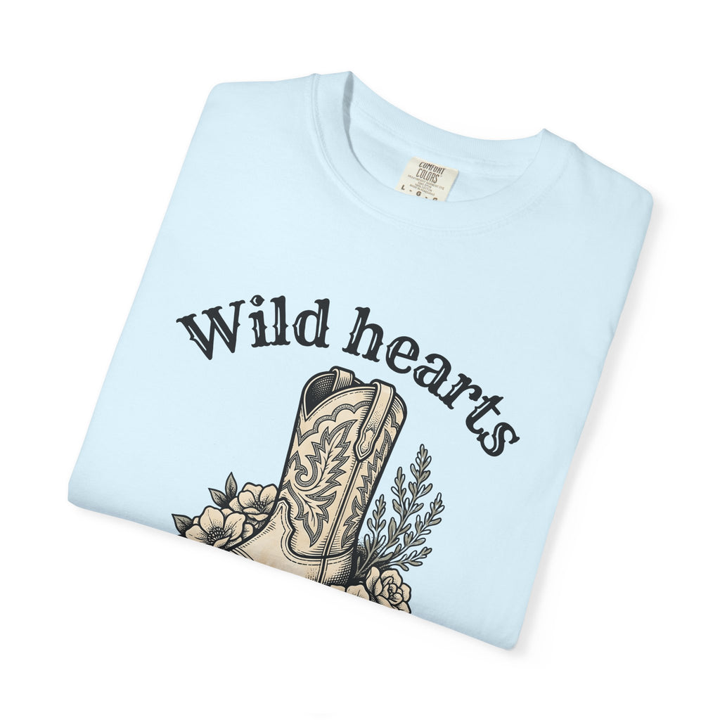 Cowboy Boot Shirt Cowgirl Western Gift Women Vintage Tee Boot T-Shirt Rodeo Fan Cowboy Graphic Tshirt Retro Illustration Design Hand Drawn