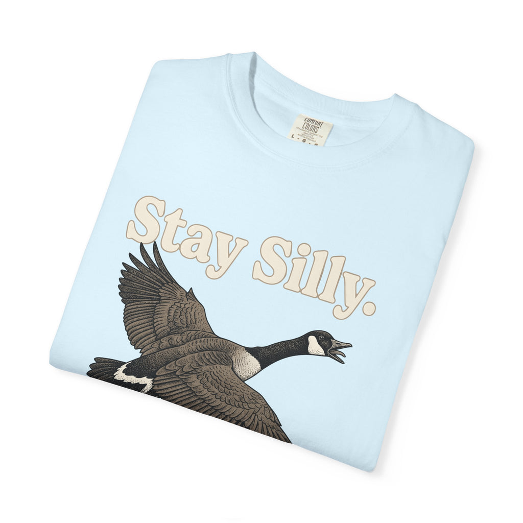 Soaring Goose Shirt Animals Fauna Gift Women Retro Tee Goose T-Shirt Wildlife Fan Vintage Tshirt Wildlife Graphic Sketch Funny Tshirt