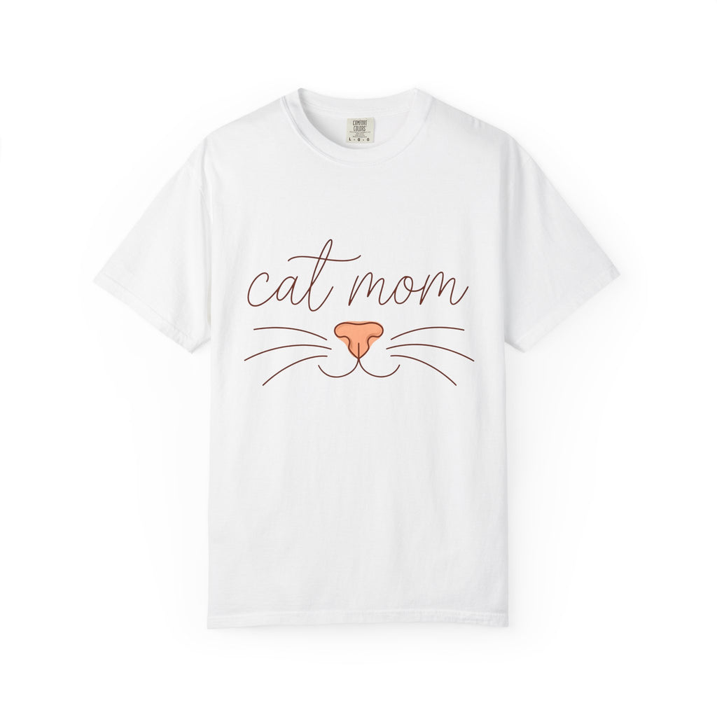 Feline Face Shirt Cat Mom Wildlife Gift Women Clean Tee Cat T-Shirt Kitty Fan Minimalist Tshirt Wildlife Graphic Line Art Facial Hairs