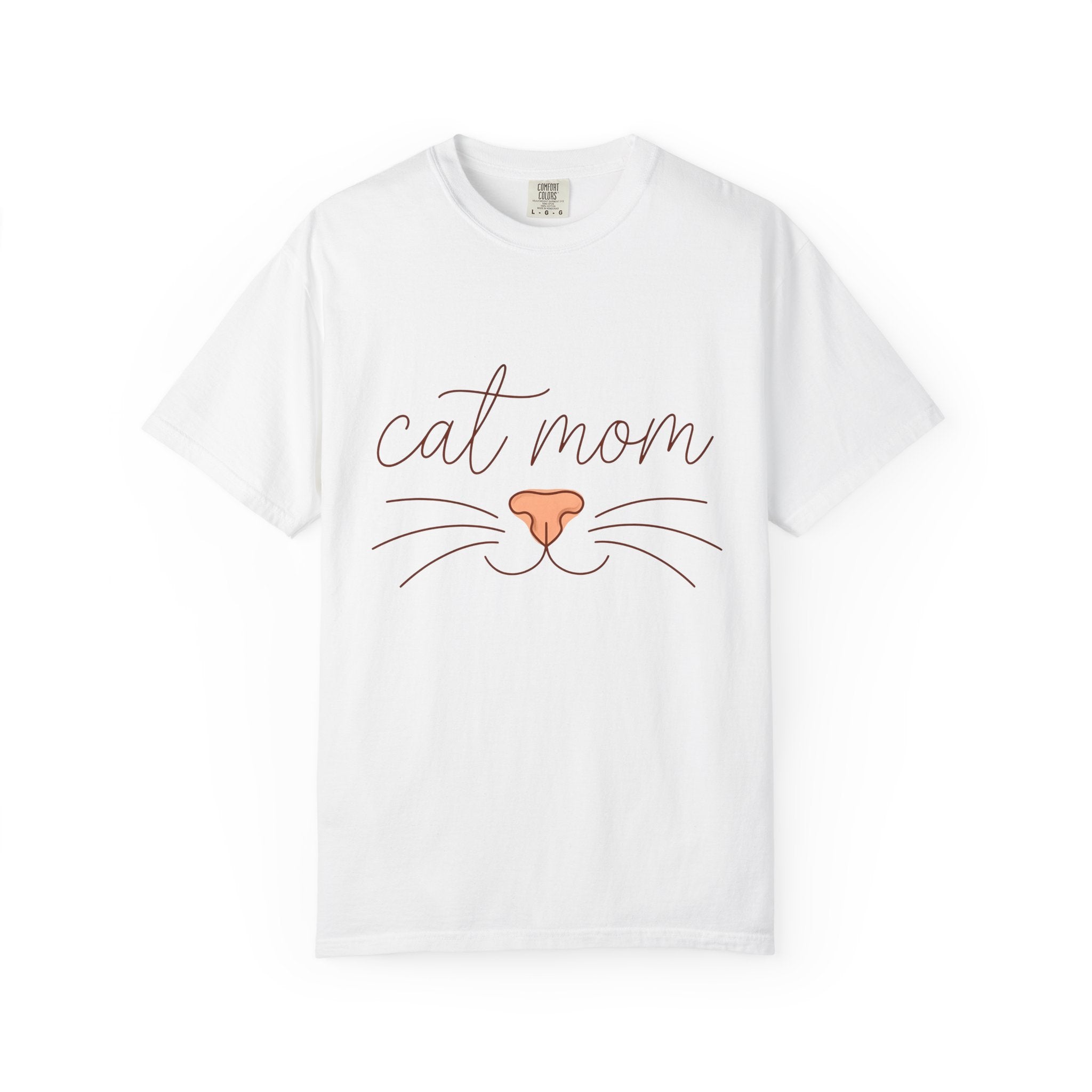 Feline Face Shirt Cat Mom Wildlife Gift Women Clean Tee Cat T-Shirt Kitty Fan Minimalist Tshirt Wildlife Graphic Line Art Facial Hairs