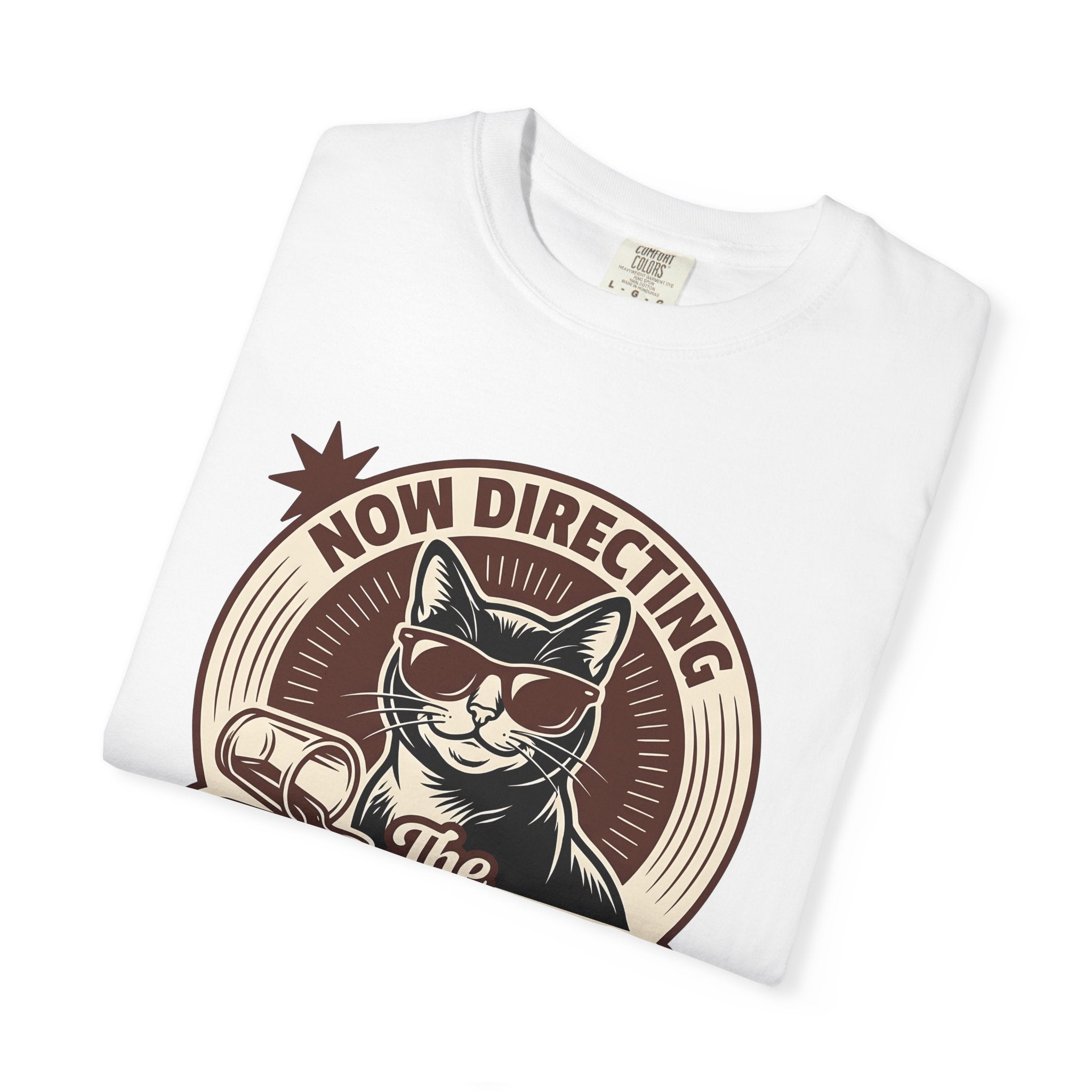 Cat Shades Shirt Funny Pets Gift Women Classic Tee Cat Sunglasses T-Shirt Humor Fan Retro Tshirt Animal Graphic Pop Art Tipped Cup Tshirt