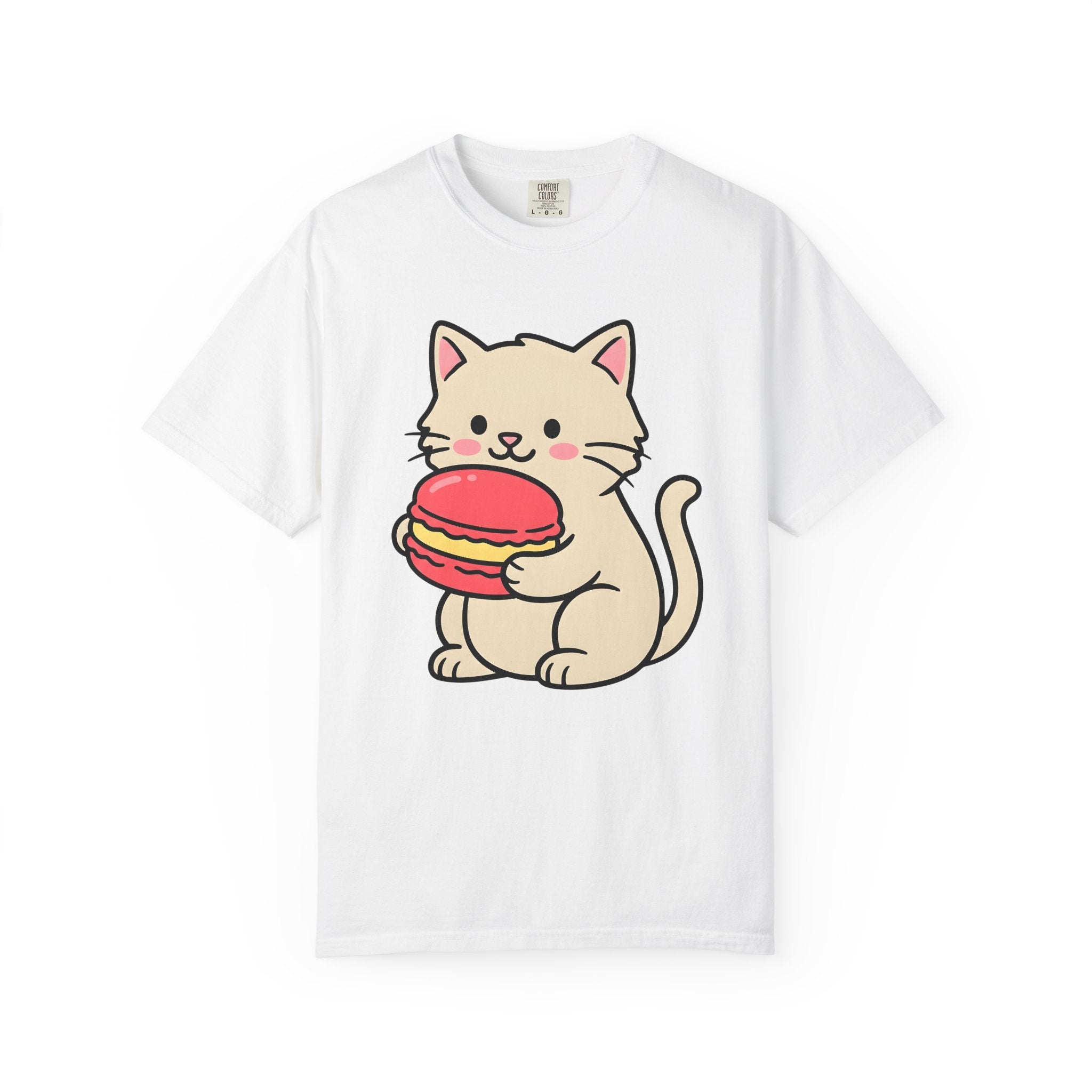 Cat Confection Shirt Cat Snacks Gift Women Sweet Tee Pastry T-Shirt Cat Fan Cute Tshirt Treat Graphic Graphic Dessert Cookie Tshirt
