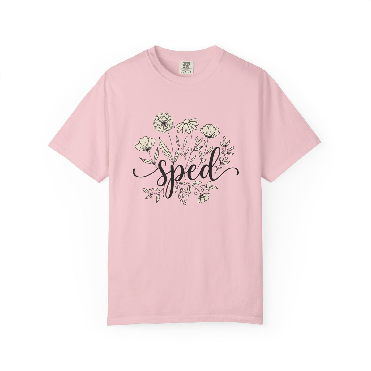 Field Flower Arrangement Shirt Teachers Petals Unisex Gift Retro Tee Floral