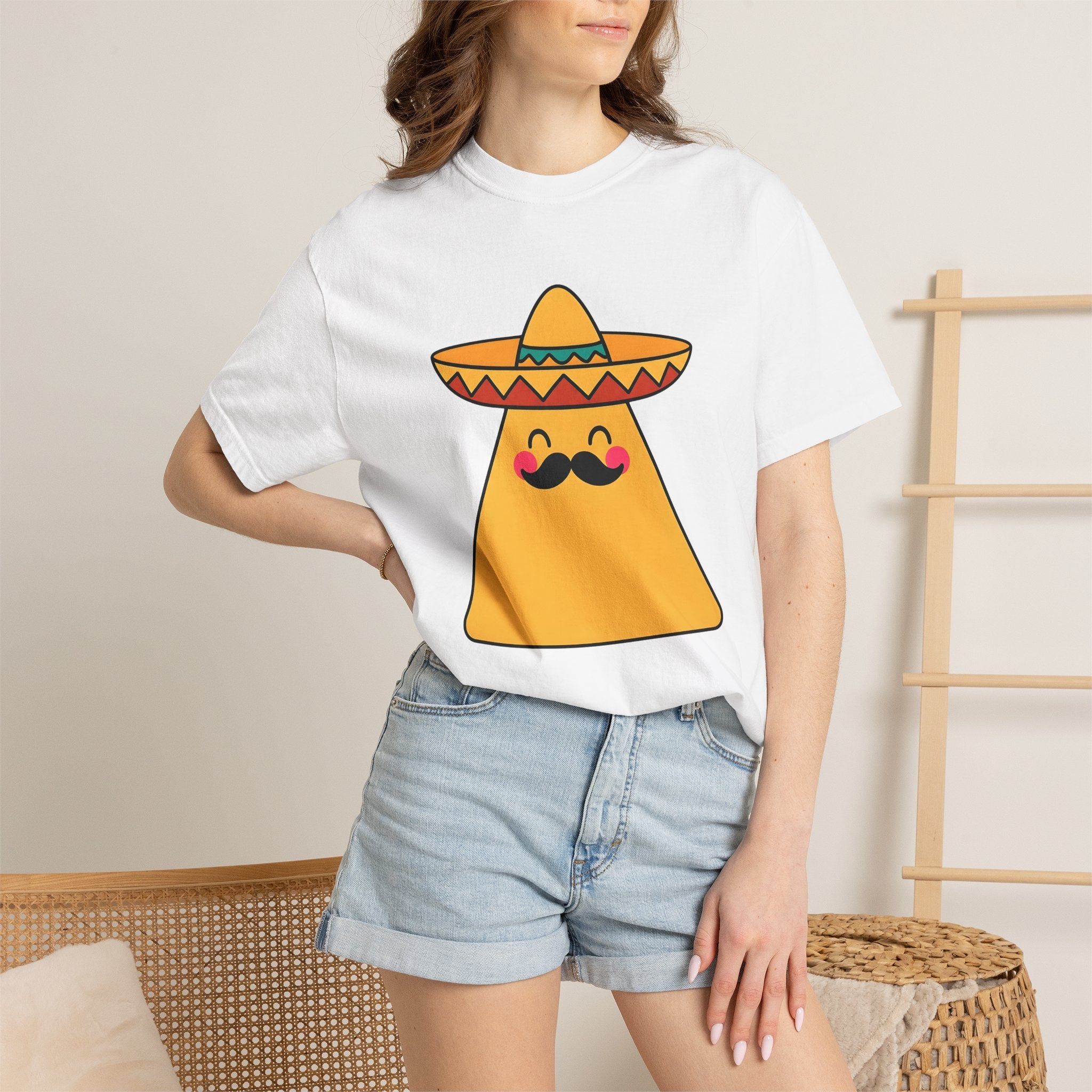 Nacho Snack Shirt Holiday Celebration Gift Women Adorable Tee Nacho T-Shirt Party Fan Cute Tshirt Festive Graphic Animated Cap Tshirt