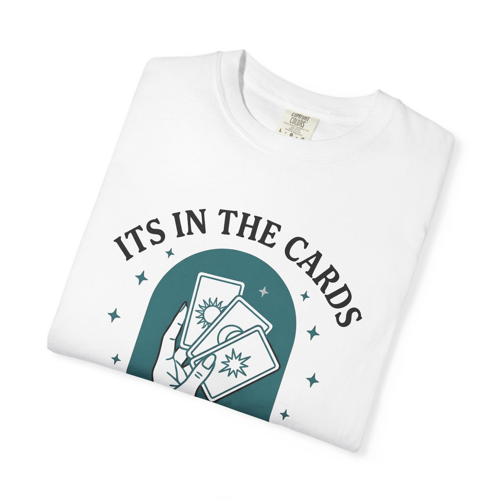 Tarot Cards Shirt Boho Chic Astrology Gift Women Minimalist Tee Oracle Cards T-Shirt Bohemian Enthusiast Simple Tshirt Zodiac Graphic