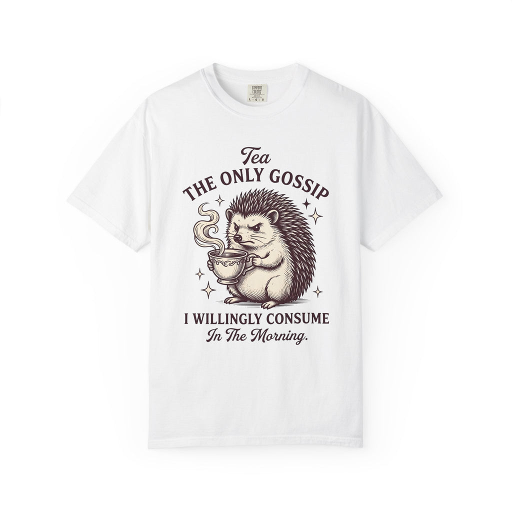 Hedgehog Cup Shirt Cute Wildlife Gift Women Sketch Tee Mug T-Shirt Adorable Fan Drawing Graphic Retro Sparkles Tshirt