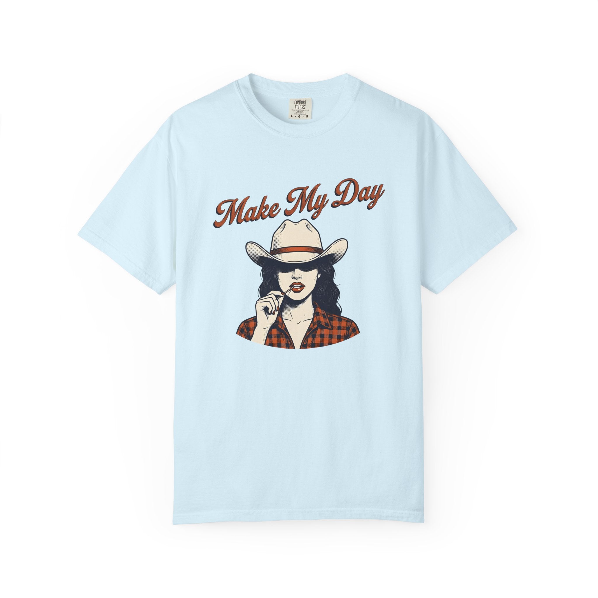 Cowgirl Print Shirt Cowgirl Cowboy Gift Women Distressed Tee Western Tee Rodeo Fan Vintage Tshirt Cowboy Graphic Classic Western Hat Tshirt