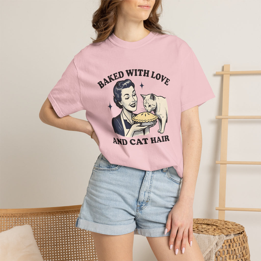 Girl Kitty Tart Shirt Cat Desserts Gift Women Rustic Tee Kitten T-Shirt Cat Fan Feline Tshirt Pastry Graphic Classic Sparkles Tshirt